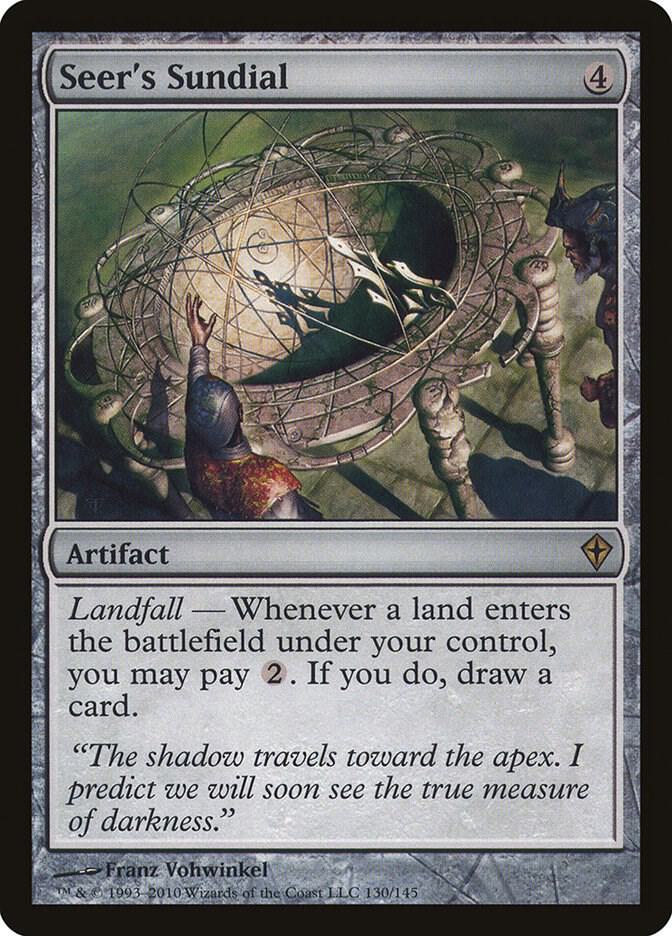 Seer's Sundial 130 card from Worldwake