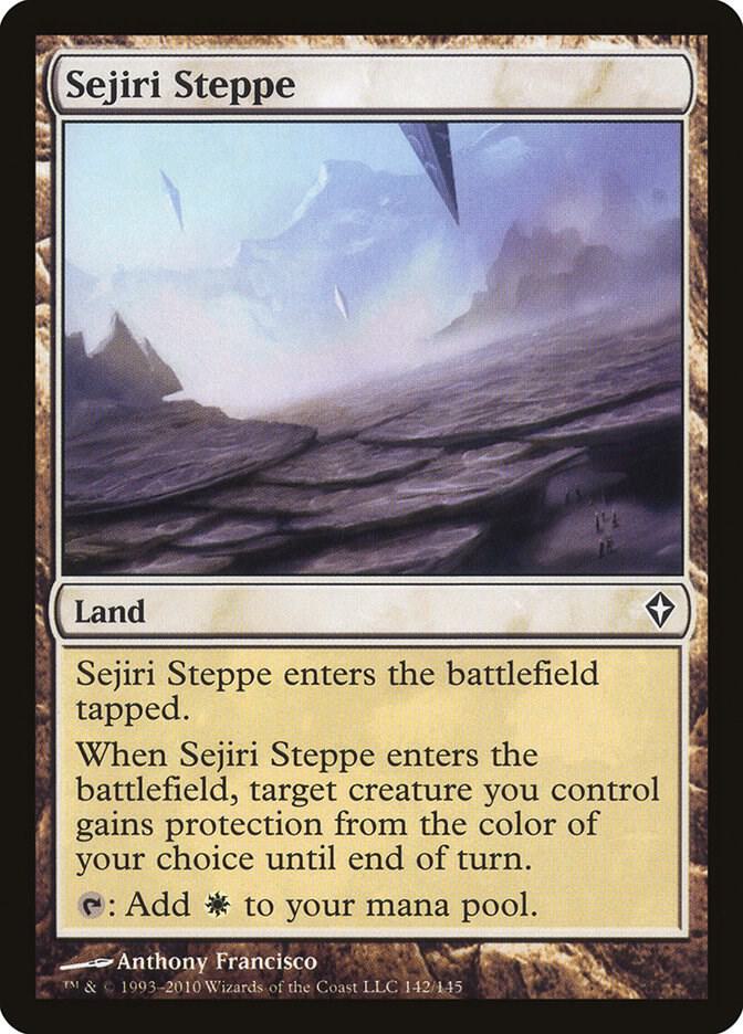 Sejiri Steppe 142 card from Worldwake