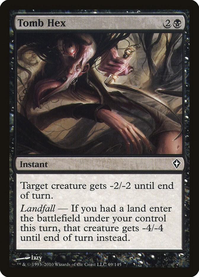 Tomb Hex 69 card from Worldwake