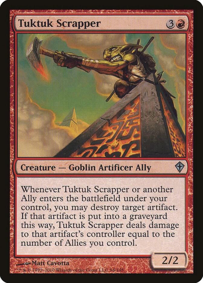 Tuktuk Scrapper 94 card from Worldwake