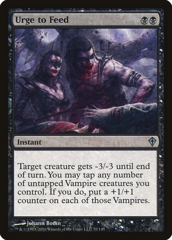 Urge to Feed 70 card from Worldwake