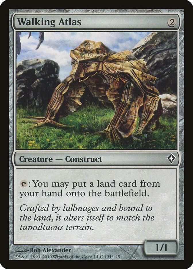 Walking Atlas 131 card from Worldwake