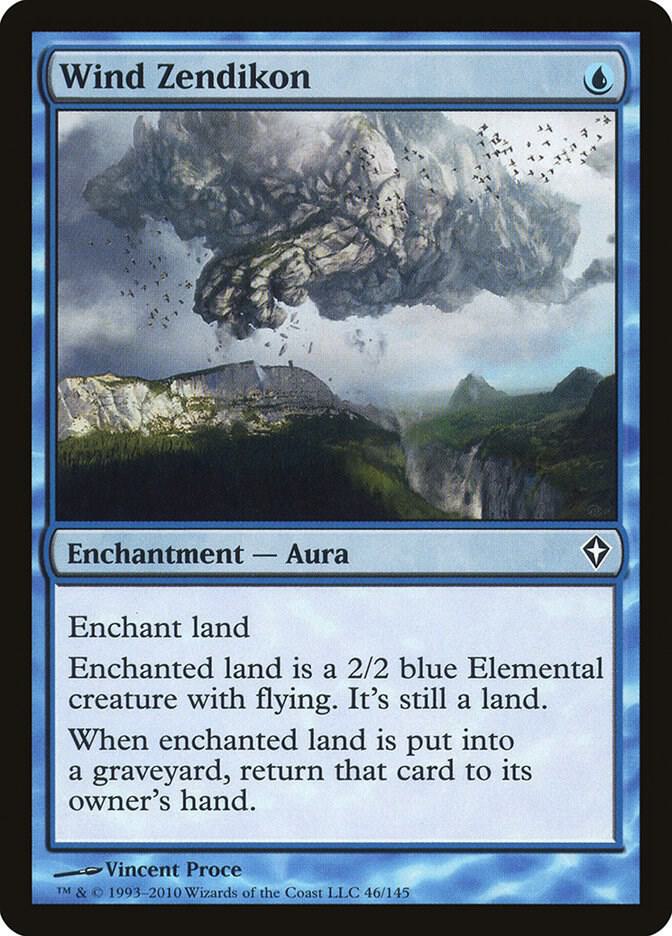 Wind Zendikon 46 card from Worldwake
