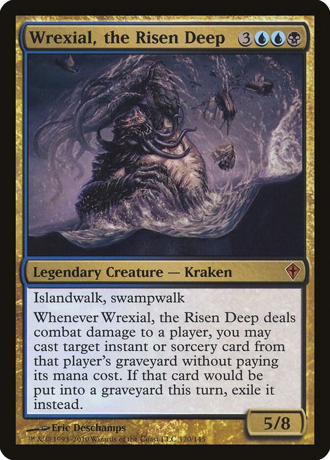 Wrexial, the Risen Deep 120 card from Worldwake