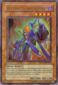 Infernity Archfiend WC09-EN001 card from Stardust Accelerator Promos