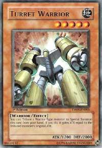 Turret Warrior DP09-EN003 card from Duelist Pack 9: Yusei 2