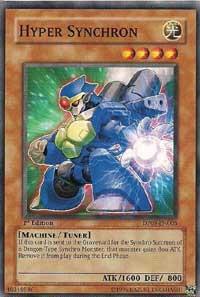 Hyper Synchron DP09-EN005 card from Duelist Pack 9: Yusei 2