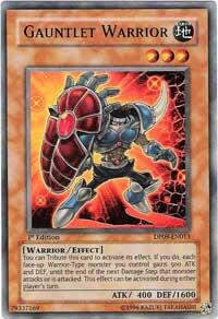 Gauntlet Warrior DP09-EN013 card from Duelist Pack 9: Yusei 2