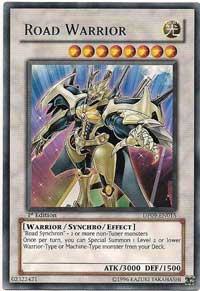 Road Warrior DP09-EN015 card from Duelist Pack 9: Yusei 2