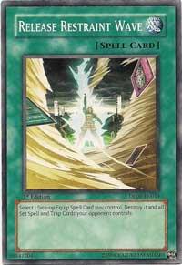 Release Restraint Wave DP09-EN019 card from Duelist Pack 9: Yusei 2