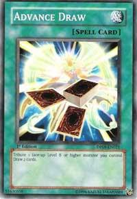 Advance Draw DP09-EN021 card from Duelist Pack 9: Yusei 2