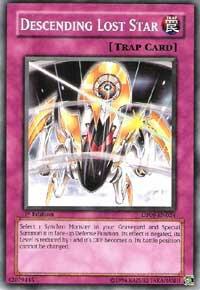 Descending Lost Star DP09-EN024 card from Duelist Pack 9: Yusei 2