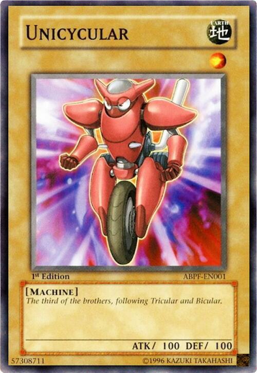 Unicycular ABPF-EN001 card from Absolute Powerforce