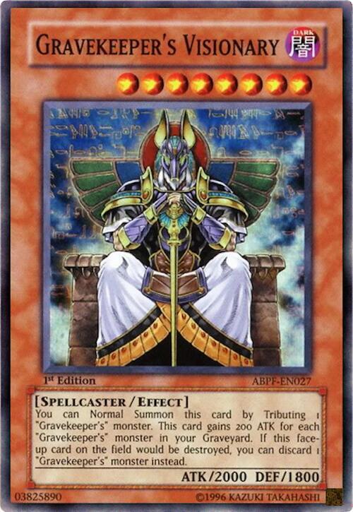 Gravekeeper's Visionary ABPF-EN027 card from Absolute Powerforce