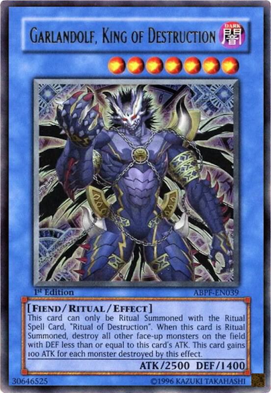 Garlandolf, King of Destruction ABPF-EN039 card from Absolute Powerforce