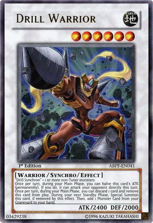 Drill Warrior ABPF-EN041 card from Absolute Powerforce