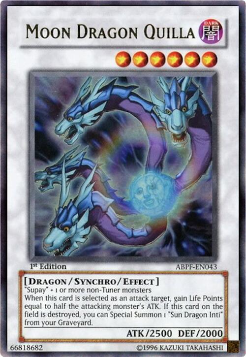 Moon Dragon Quilla ABPF-EN043 card from Absolute Powerforce