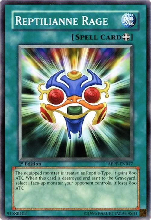 Reptilianne Rage ABPF-EN047 card from Absolute Powerforce
