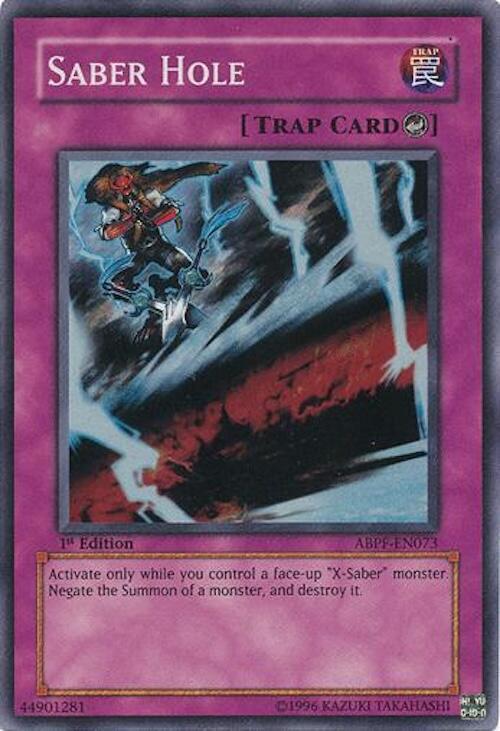Saber Hole ABPF-EN073 card from Absolute Powerforce