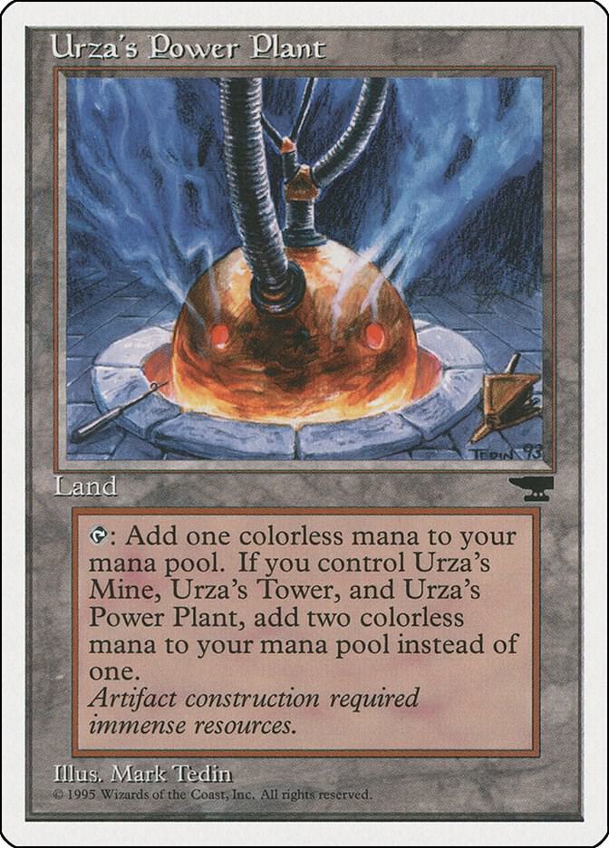 Urza's Power Plant (Sphere) card from Chronicles
