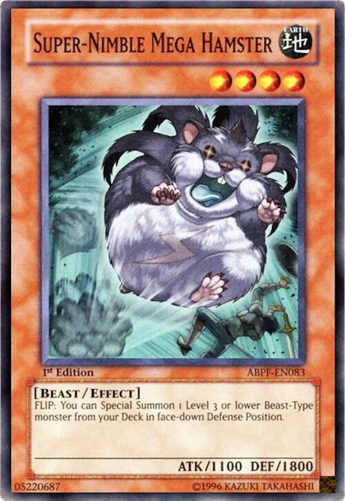 Super-Nimble Mega Hamster ABPF-EN083 card from Absolute Powerforce