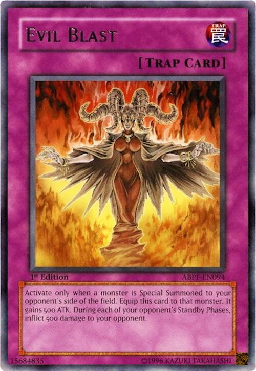 Evil Blast ABPF-EN094 card from Absolute Powerforce