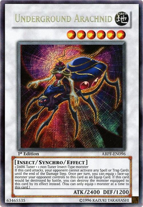 Underground Arachnid ABPF-EN096 card from Absolute Powerforce