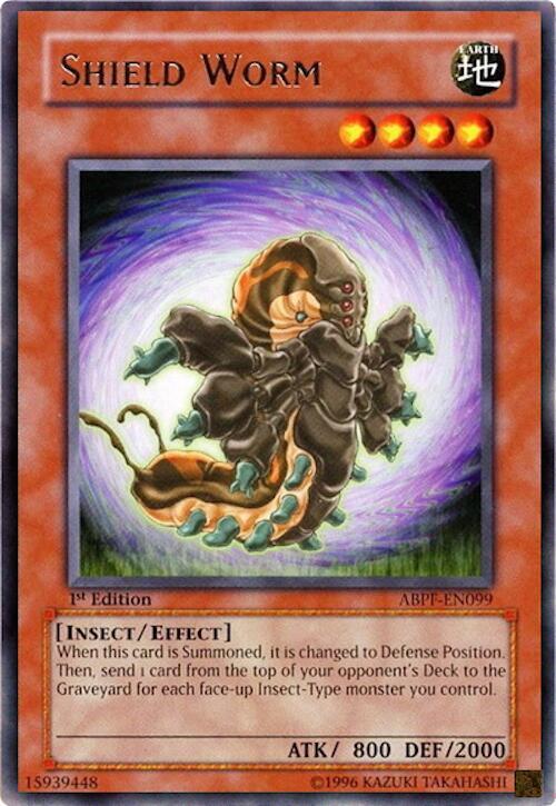 Shield Worm ABPF-EN099 card from Absolute Powerforce