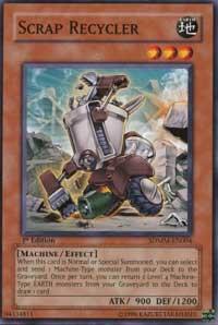 Scrap Recycler SDMM-EN004 card from Structure Deck: Machina Mayhem
