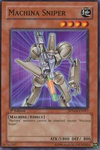 Machina Sniper SDMM-EN007 card from Structure Deck: Machina Mayhem