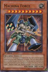 Machina Force SDMM-EN009 card from Structure Deck: Machina Mayhem