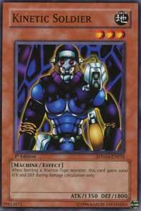 Kinetic Soldier SDMM-EN010 card from Structure Deck: Machina Mayhem