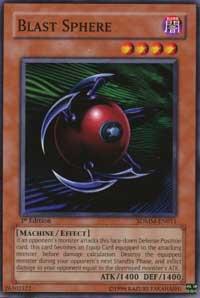 Blast Sphere SDMM-EN011 card from Structure Deck: Machina Mayhem