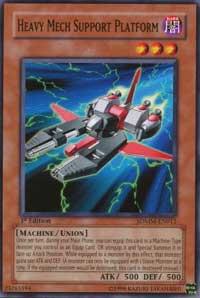 Heavy Mech Support Platform SDMM-EN012 card from Structure Deck: Machina Mayhem