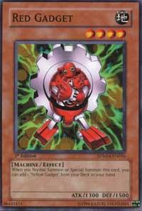 Red Gadget SDMM-EN016 card from Structure Deck: Machina Mayhem