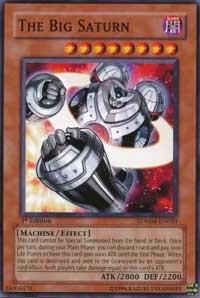 The Big Saturn SDMM-EN020 card from Structure Deck: Machina Mayhem