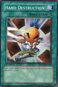 Hand Destruction SDMM-EN028 card from Structure Deck: Machina Mayhem
