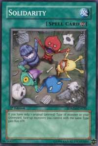 Solidarity SDMM-EN030 card from Structure Deck: Machina Mayhem