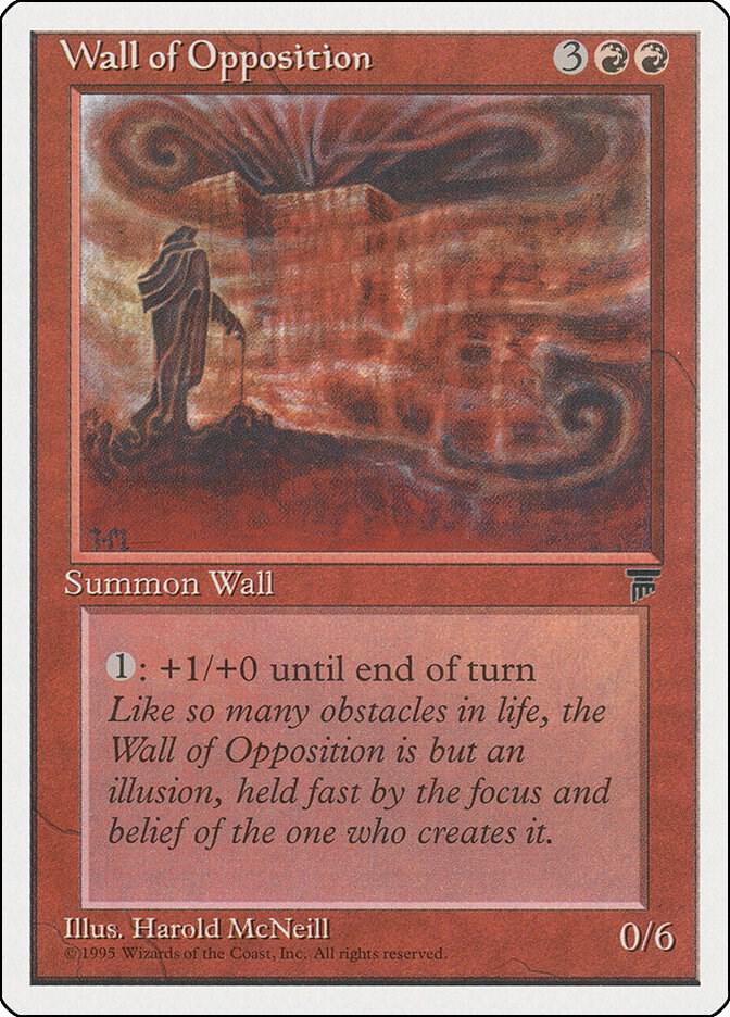 Wall of Opposition card from Chronicles