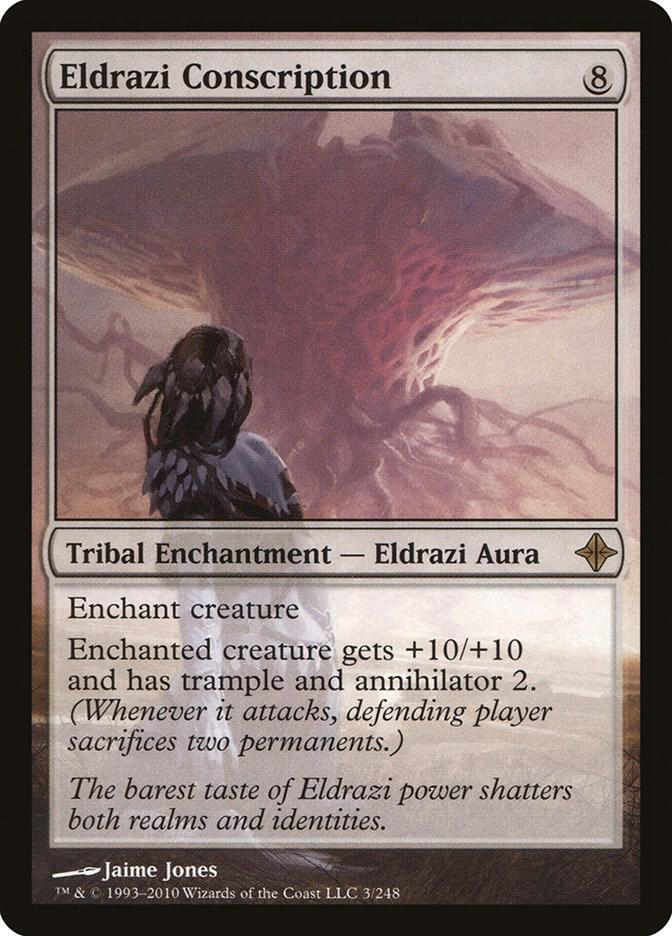 Eldrazi Conscription 3 card from Rise of the Eldrazi
