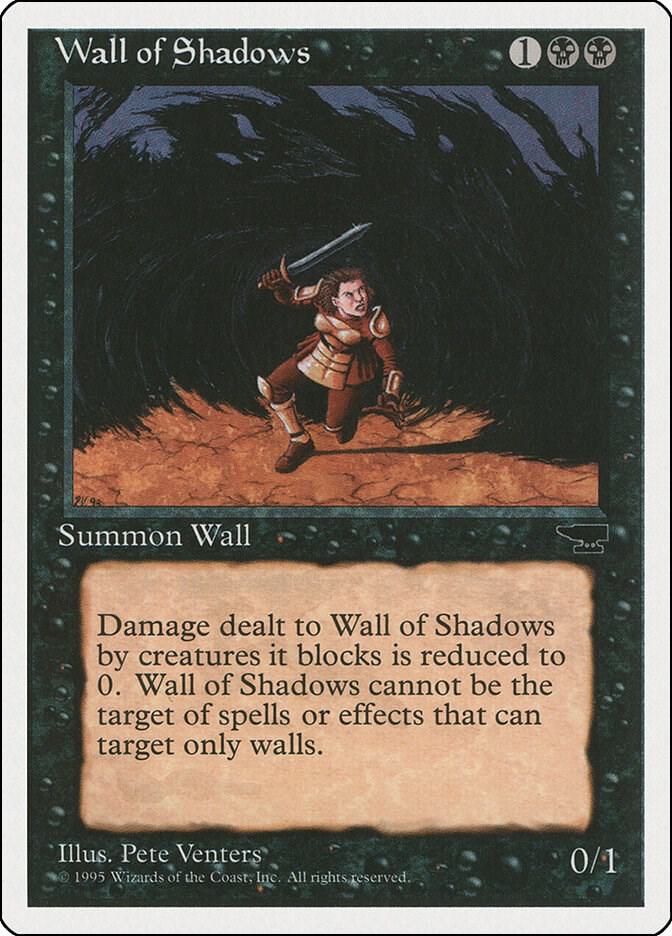 Wall of Shadows card from Chronicles