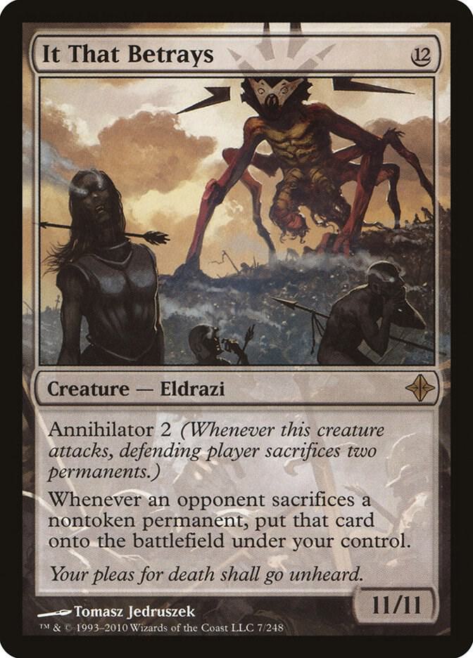 It That Betrays 7 card from Rise of the Eldrazi
