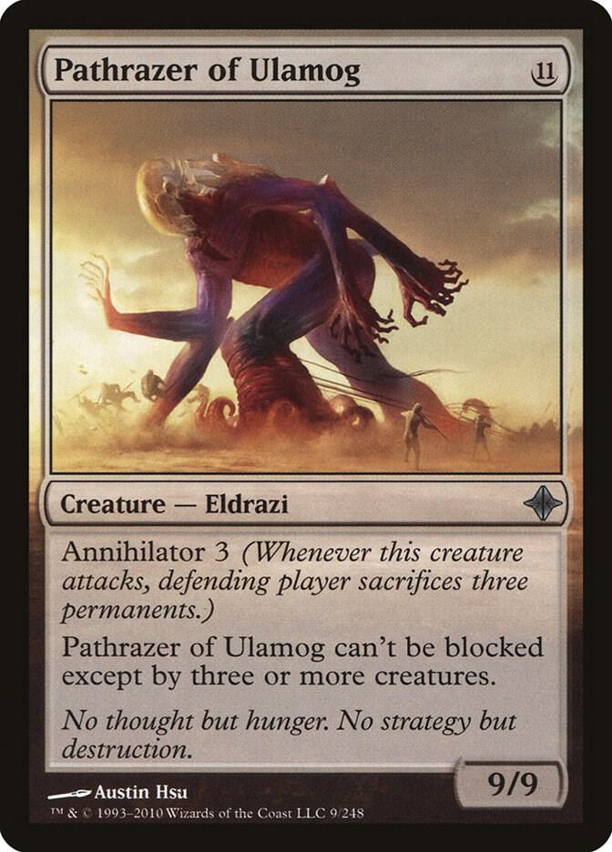 Pathrazer of Ulamog 9 card from Rise of the Eldrazi