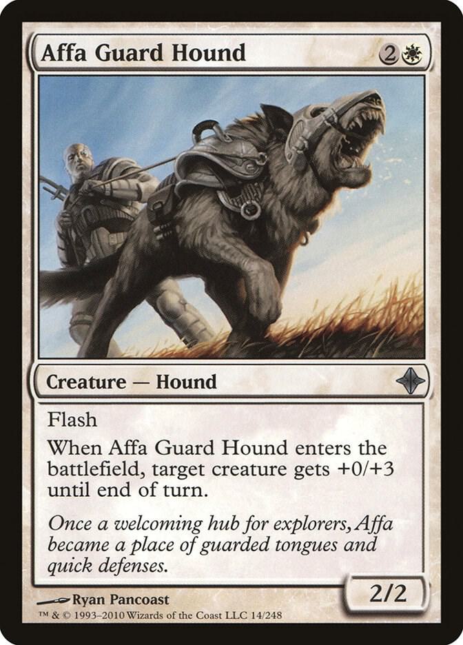 Affa Guard Hound 14 card from Rise of the Eldrazi