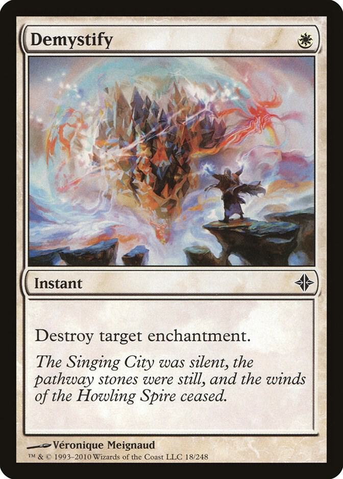 Demystify 18 card from Rise of the Eldrazi
