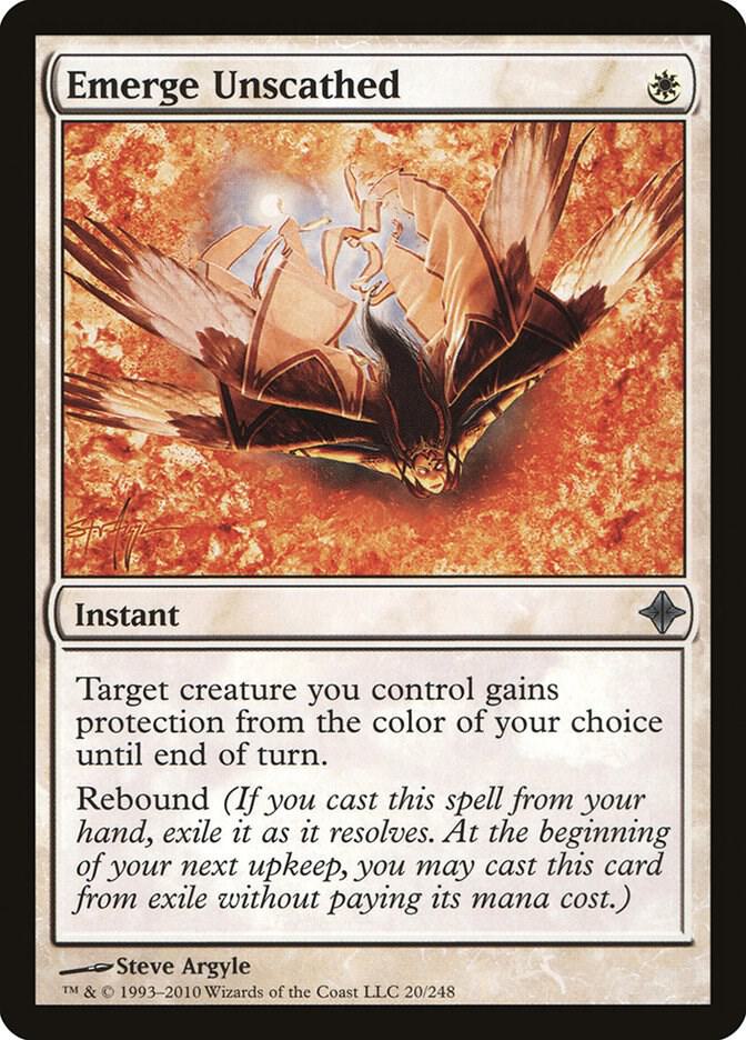 Emerge Unscathed 20 card from Rise of the Eldrazi
