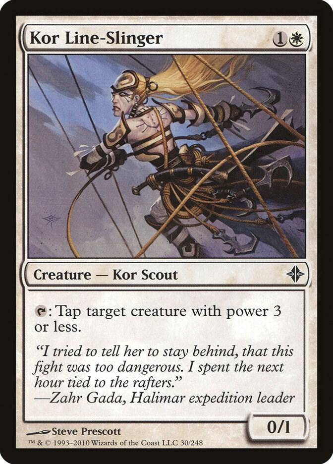 Kor Line-Slinger 30 card from Rise of the Eldrazi