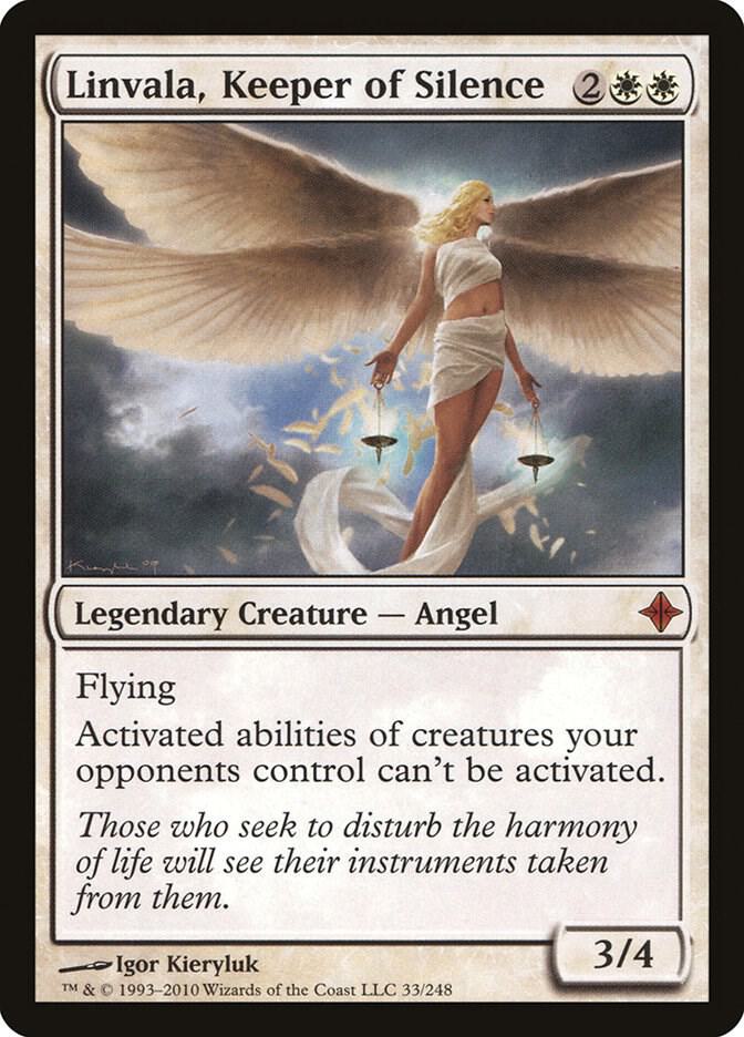 Linvala, Keeper of Silence 33 card from Rise of the Eldrazi