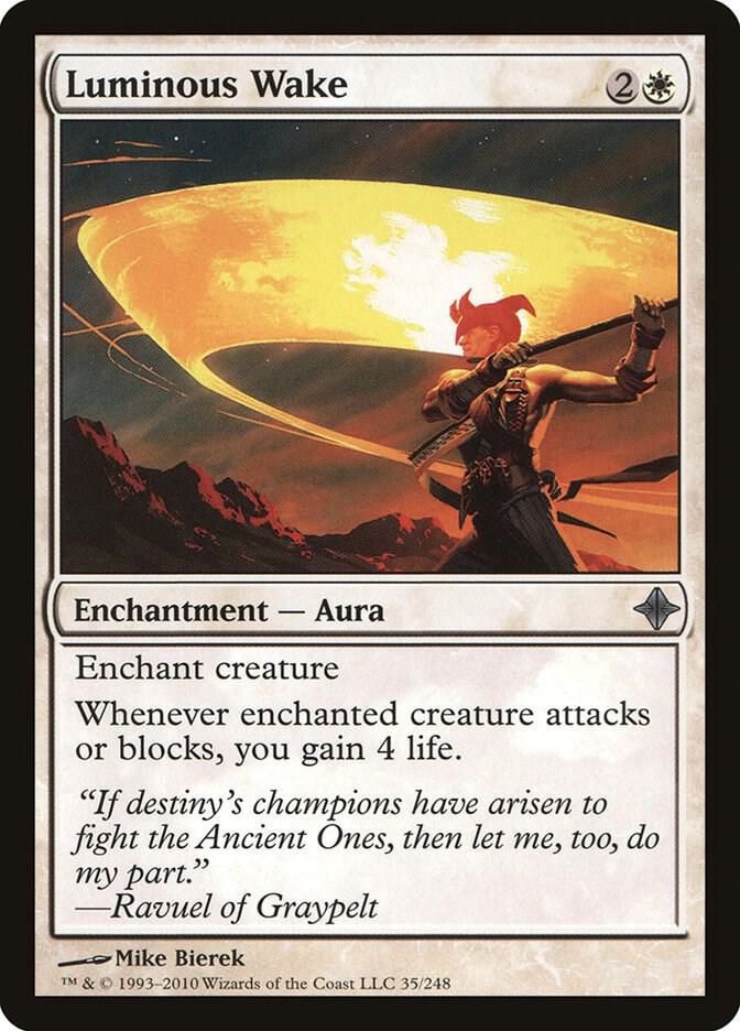 Luminous Wake 35 card from Rise of the Eldrazi