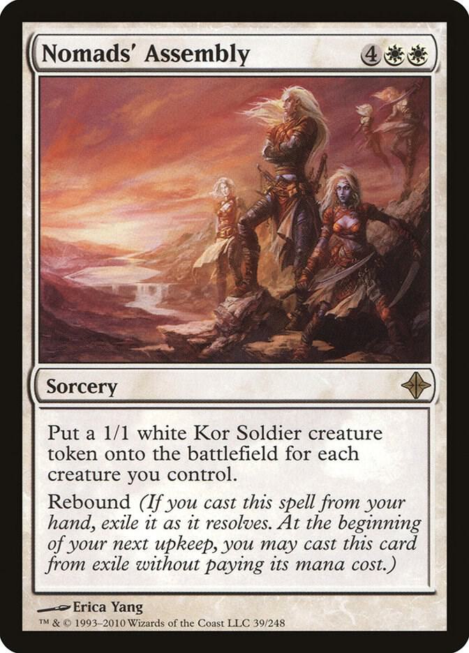 Nomads' Assembly 39 card from Rise of the Eldrazi